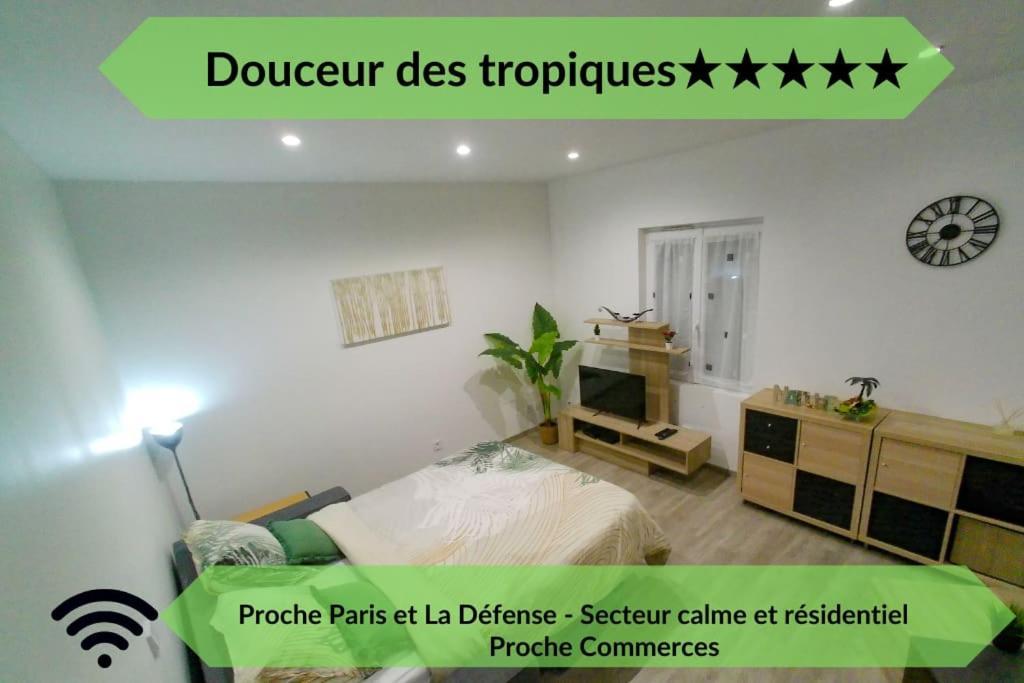 *Douceur Des Tropiques*Parisis Apartment Аржантьой Екстериор снимка